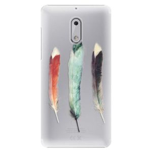 Plastové puzdro iSaprio - Three Feathers - Nokia 6 vyobraziť