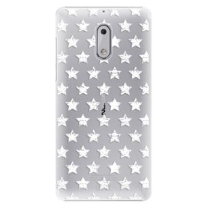 Plastové puzdro iSaprio - Stars Pattern - white - Nokia 6 vyobraziť
