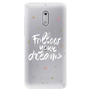 Plastové puzdro iSaprio - Follow Your Dreams - white - Nokia 6 vyobraziť