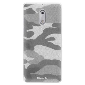 Plastové puzdro iSaprio - Gray Camuflage 02 - Nokia 6 vyobraziť