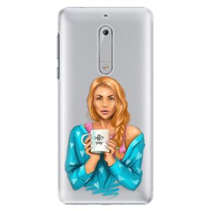 Plastové puzdro iSaprio - Coffe Now - Redhead - Nokia 5 vyobraziť