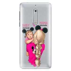 Plastové puzdro iSaprio - Mama Mouse Blond and Girl - Nokia 5 vyobraziť