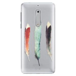 Plastové puzdro iSaprio - Three Feathers - Nokia 5 vyobraziť