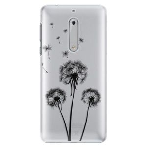 Plastové puzdro iSaprio - Three Dandelions - black - Nokia 5 vyobraziť