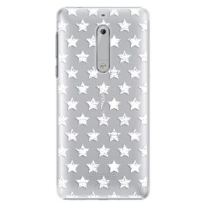 Plastové puzdro iSaprio - Stars Pattern - white - Nokia 5 vyobraziť