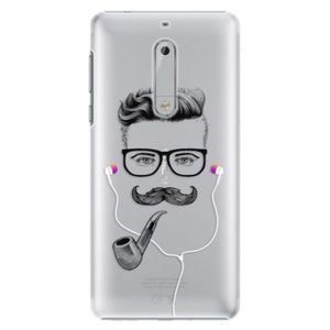 Plastové puzdro iSaprio - Man With Headphones 01 - Nokia 5 vyobraziť