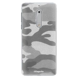 Plastové puzdro iSaprio - Gray Camuflage 02 - Nokia 5 vyobraziť