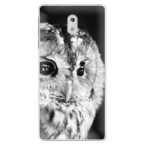 Plastové puzdro iSaprio - BW Owl - Nokia 3 vyobraziť