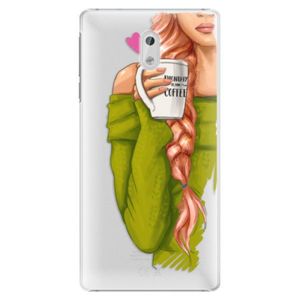 Plastové puzdro iSaprio - My Coffe and Redhead Girl - Nokia 3 vyobraziť