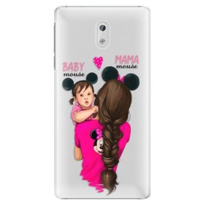 Plastové puzdro iSaprio - Mama Mouse Brunette and Girl - Nokia 3 vyobraziť