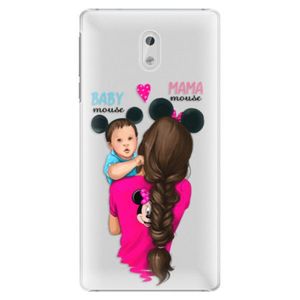 Plastové puzdro iSaprio - Mama Mouse Brunette and Boy - Nokia 3 vyobraziť