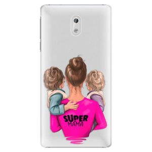 Plastové puzdro iSaprio - Super Mama - Two Boys - Nokia 3 vyobraziť