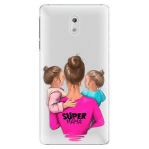 Plastové puzdro iSaprio - Super Mama - Two Girls - Nokia 3 vyobraziť