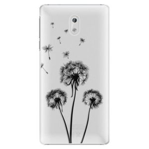 Plastové puzdro iSaprio - Three Dandelions - black - Nokia 3 vyobraziť