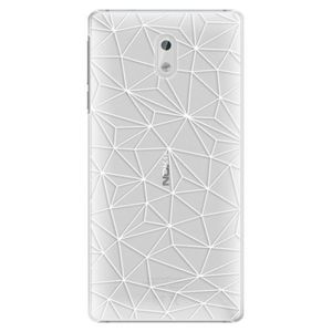 Plastové puzdro iSaprio - Abstract Triangles 03 - white - Nokia 3 vyobraziť