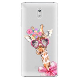 Plastové puzdro iSaprio - Lady Giraffe - Nokia 3 vyobraziť