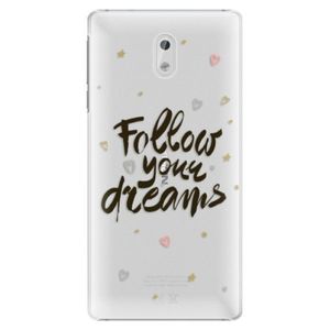 Plastové puzdro iSaprio - Follow Your Dreams - black - Nokia 3 vyobraziť