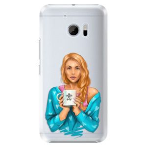 Plastové puzdro iSaprio - Coffe Now - Redhead - HTC 10 vyobraziť