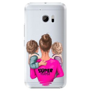 Plastové puzdro iSaprio - Super Mama - Two Boys - HTC 10 vyobraziť