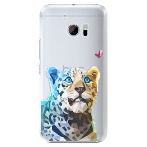 Plastové puzdro iSaprio - Leopard With Butterfly - HTC 10 vyobraziť