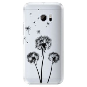Plastové puzdro iSaprio - Three Dandelions - black - HTC 10 vyobraziť