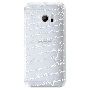 Plastové puzdro iSaprio - Handwriting 01 - white - HTC 10 vyobraziť
