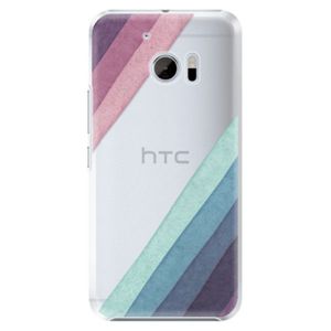 Plastové puzdro iSaprio - Glitter Stripes 01 - HTC 10 vyobraziť