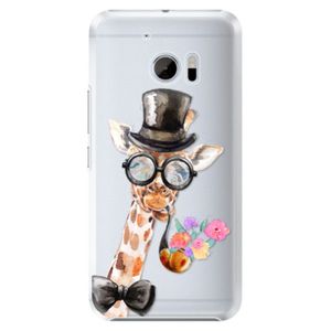 Plastové puzdro iSaprio - Sir Giraffe - HTC 10 vyobraziť