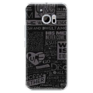 Plastové puzdro iSaprio - Text 01 - HTC 10 vyobraziť