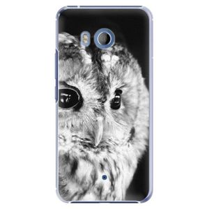 Plastové puzdro iSaprio - BW Owl - HTC U11 vyobraziť