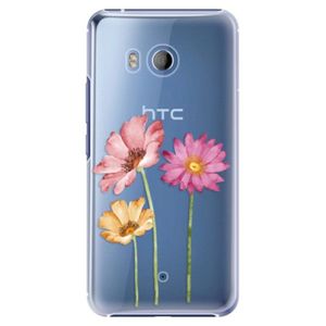 Plastové puzdro iSaprio - Three Flowers - HTC U11 vyobraziť
