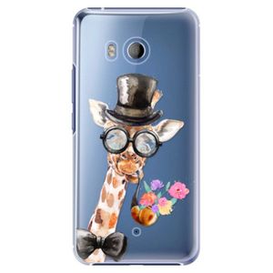 Plastové puzdro iSaprio - Sir Giraffe - HTC U11 vyobraziť