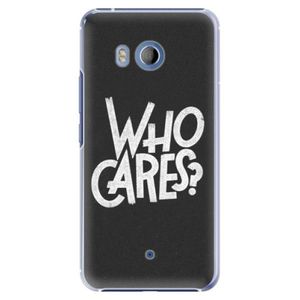 Plastové puzdro iSaprio - Who Cares - HTC U11 vyobraziť