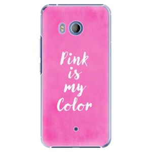 Plastové puzdro iSaprio - Pink is my color - HTC U11 vyobraziť