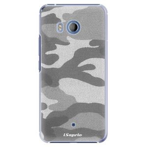 Plastové puzdro iSaprio - Gray Camuflage 02 - HTC U11 vyobraziť
