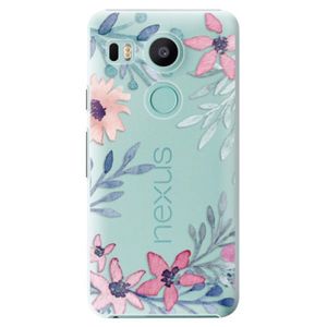 Plastové puzdro iSaprio - Leaves and Flowers - LG Nexus 5X vyobraziť
