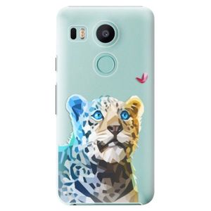Plastové puzdro iSaprio - Leopard With Butterfly - LG Nexus 5X vyobraziť