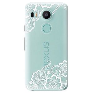 Plastové puzdro iSaprio - White Lace 02 - LG Nexus 5X vyobraziť