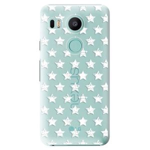 Plastové puzdro iSaprio - Stars Pattern - white - LG Nexus 5X vyobraziť