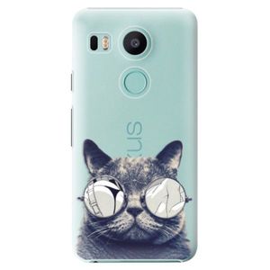 Plastové puzdro iSaprio - Crazy Cat 01 - LG Nexus 5X vyobraziť