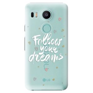 Plastové puzdro iSaprio - Follow Your Dreams - white - LG Nexus 5X vyobraziť