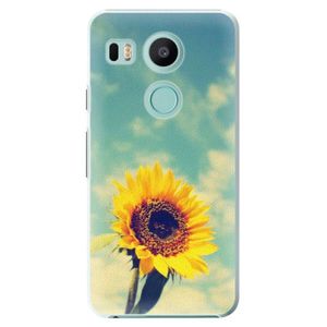 Plastové puzdro iSaprio - Sunflower 01 - LG Nexus 5X vyobraziť
