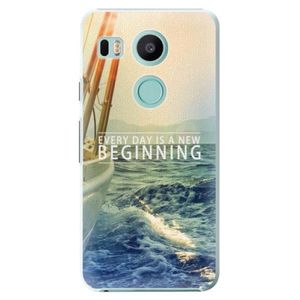 Plastové puzdro iSaprio - Beginning - LG Nexus 5X vyobraziť