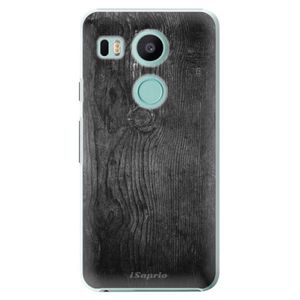 Plastové puzdro iSaprio - Black Wood 13 - LG Nexus 5X vyobraziť