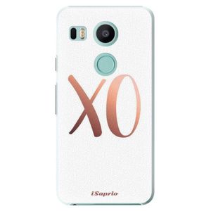 Plastové puzdro iSaprio - XO 01 - LG Nexus 5X vyobraziť