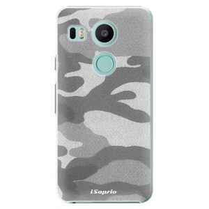 Plastové puzdro iSaprio - Gray Camuflage 02 - LG Nexus 5X vyobraziť