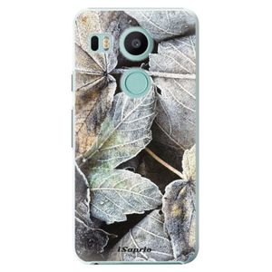 Plastové puzdro iSaprio - Old Leaves 01 - LG Nexus 5X vyobraziť