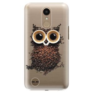 Plastové puzdro iSaprio - Owl And Coffee - LG K10 2017 vyobraziť