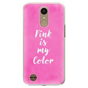 Plastové puzdro iSaprio - Pink is my color - LG K10 2017 vyobraziť