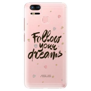 Plastové puzdro iSaprio - Follow Your Dreams - black - Asus Zenfone 3 Zoom ZE553KL vyobraziť
